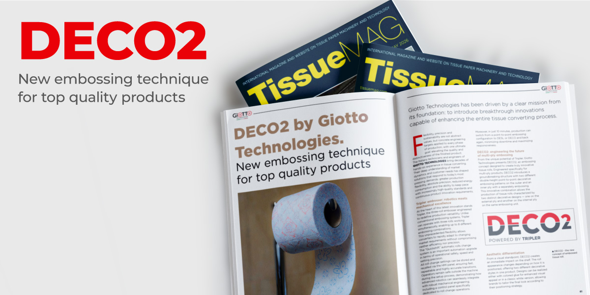 DECO2 by Giotto Technologies: new ambossing technique for top quality products